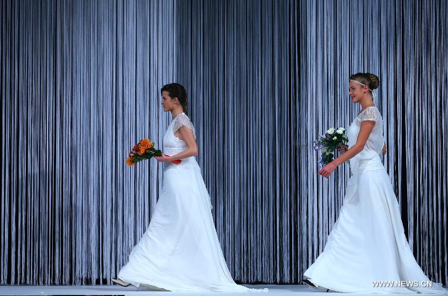 BELGIUM-BRUSSELS-WEDDING DRESS SHOW