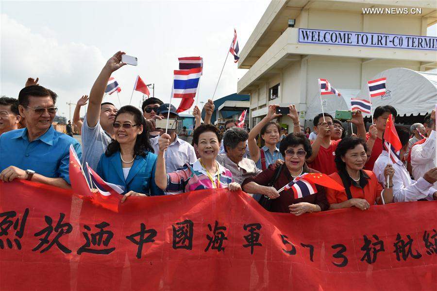 （国际）（2）中国海军护航编队对泰国进行友好访问