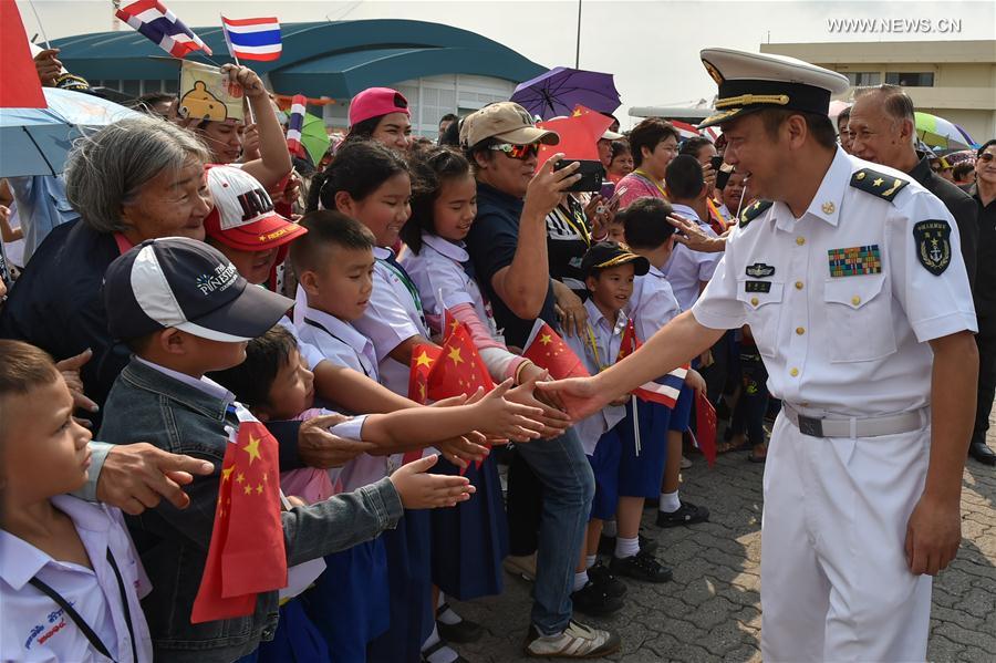（国际）（4）中国海军护航编队对泰国进行友好访问