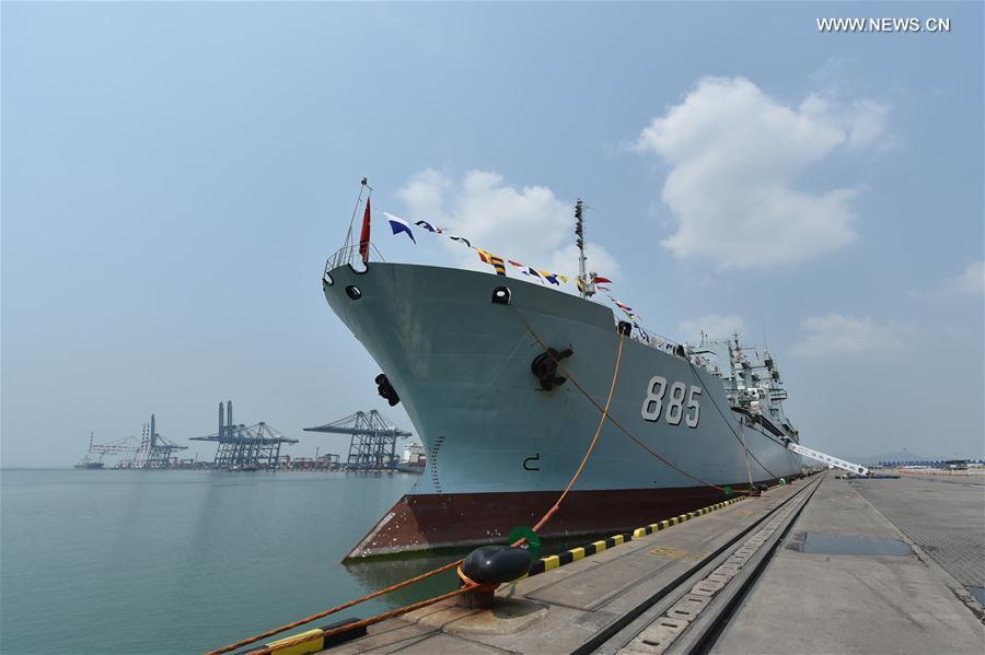 （XHDW）（2）中国海军护航编队对泰国进行友好访问