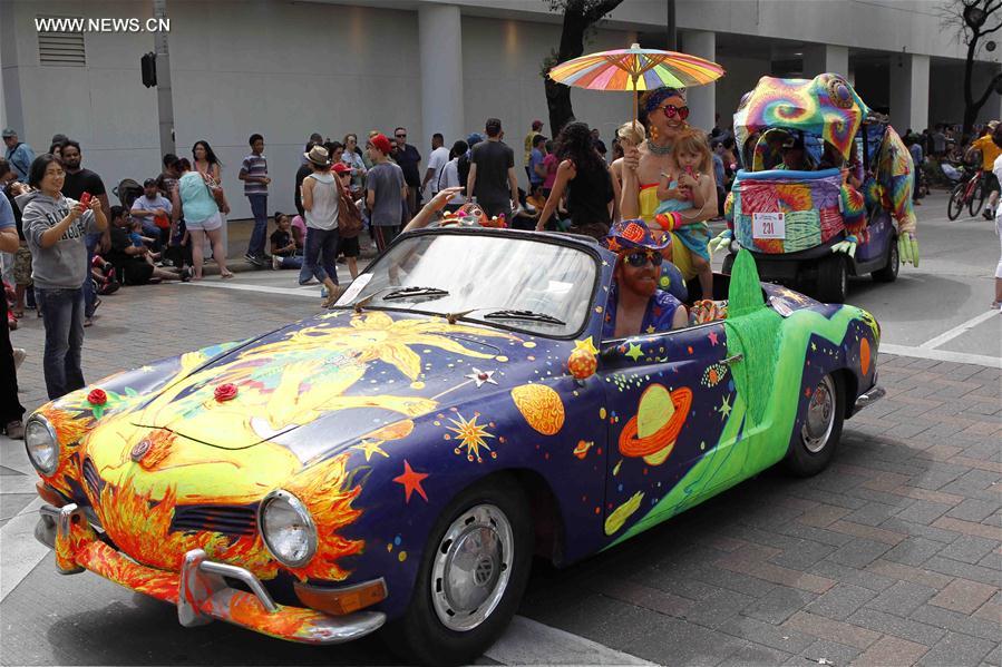 U.S.-HOUSTON-THE 29TH ANNUAL HOUSTON ART CAR PARADE