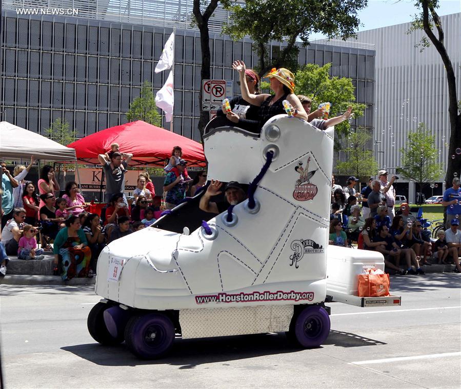 U.S.-HOUSTON-THE 29TH ANNUAL HOUSTON ART CAR PARADE