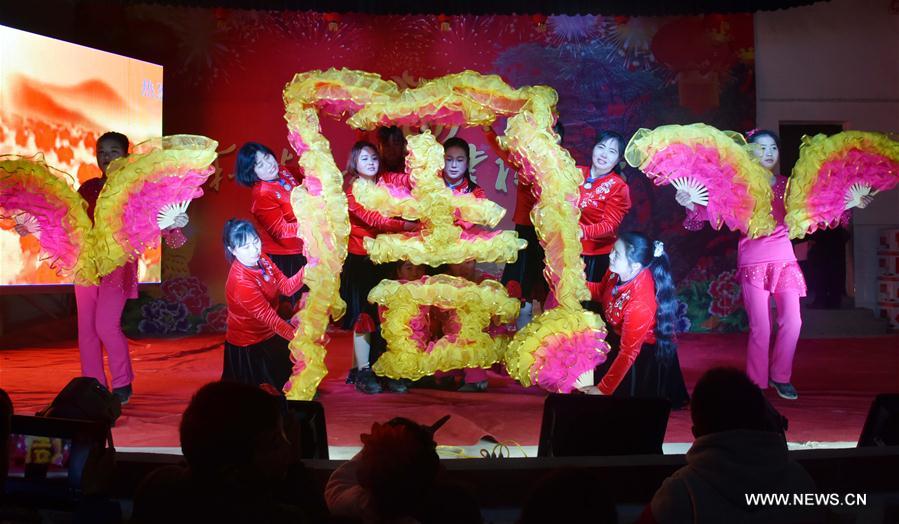 الصورة: مهرجان للاحتفال بعيد الربيع في هوبي الصينية