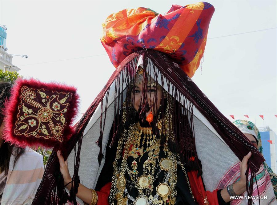 （国际）（2）突尼斯上演南部地区传统民俗秀