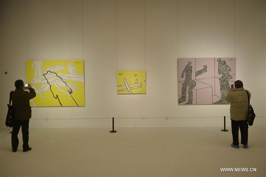 （文化）（3）走向现代——张立国绘画艺术回顾展在京开幕
