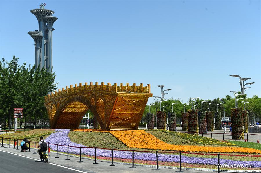（社会）（4）北京：“丝路金桥”亮相奥林匹克公园