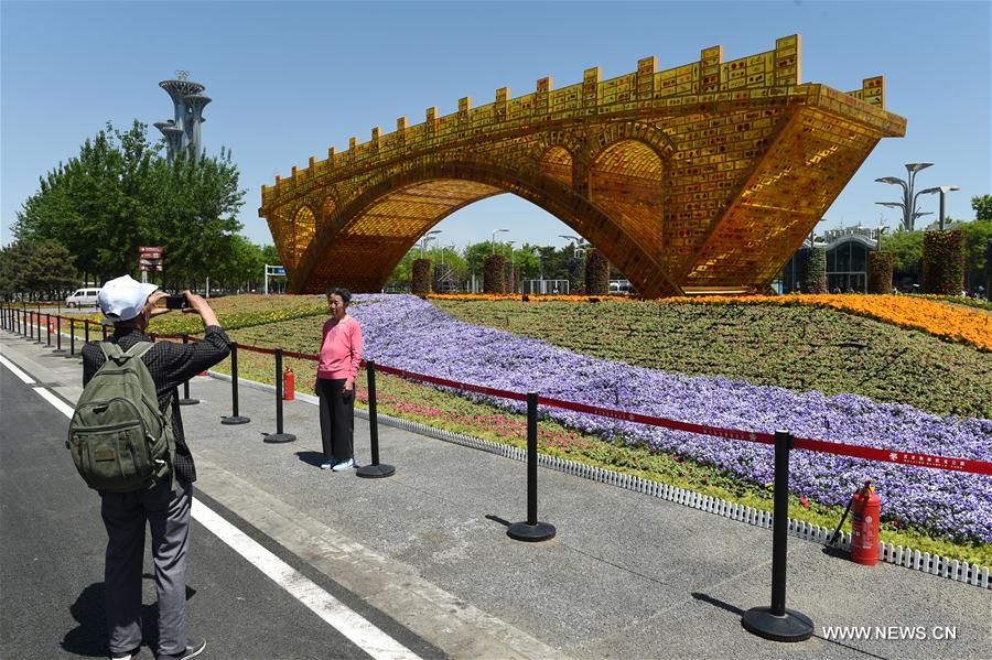 （社会）（5）北京：“丝路金桥”亮相奥林匹克公园