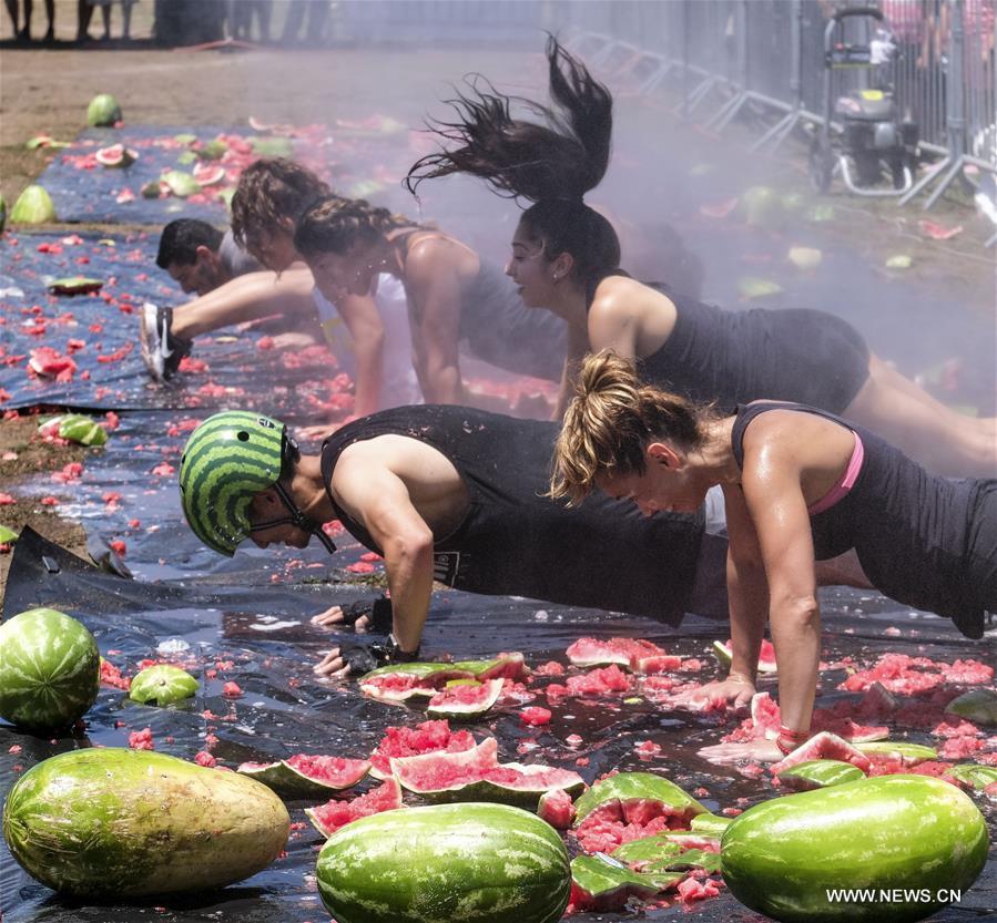 U.S.-LOS ANGELES-WATERMELON FESTIVAL