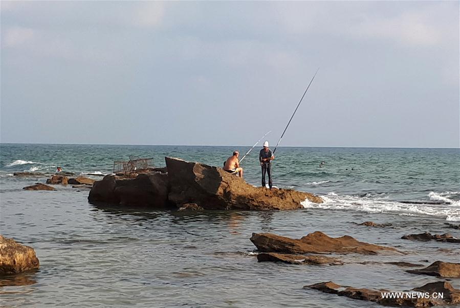 SYRIA-LATAKIA-BEACH