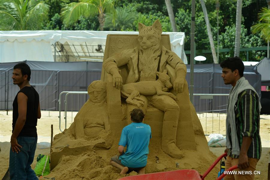 SINGAPORE-SENTOSA-SANDSATION