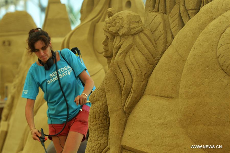 SINGAPORE-SENTOSA-SANDSATION