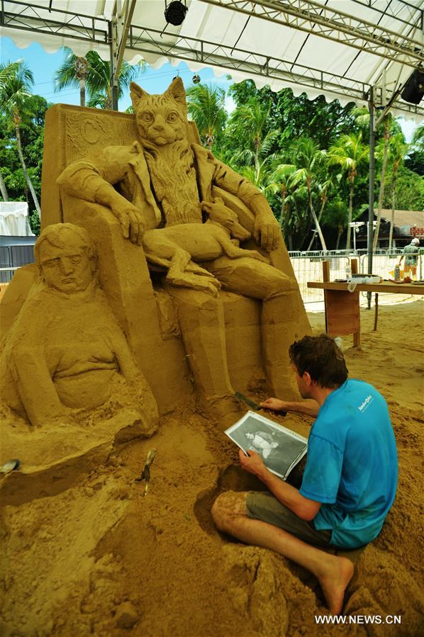 SINGAPORE-SENTOSA-SANDSATION