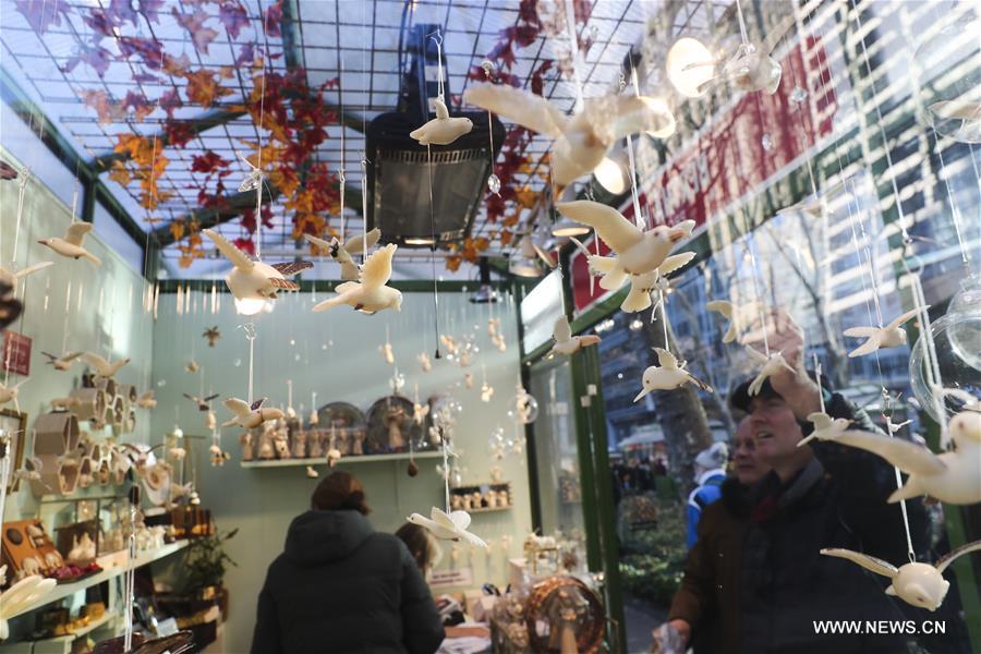 U.S.-NEW YORK-HOLIDAY MARKETS