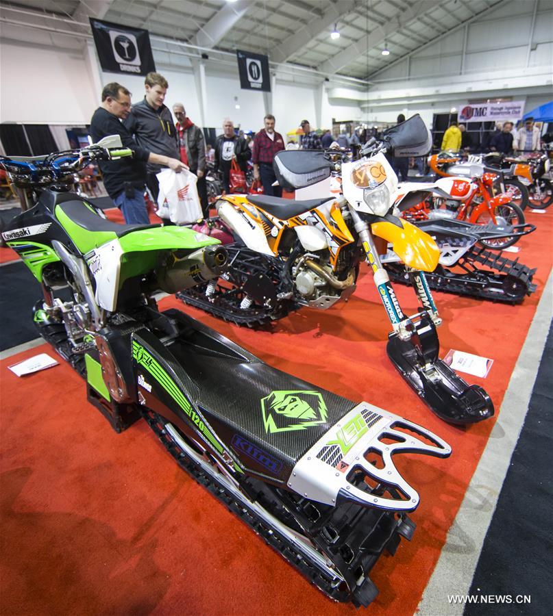 （新华视界）（4）多伦多举办北美国际摩托车展