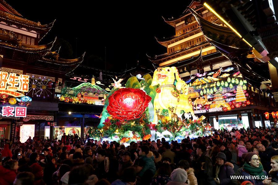 CHINA-SHANGHAI-SPRING FESTIVAL-LANTERN FAIR (CN)