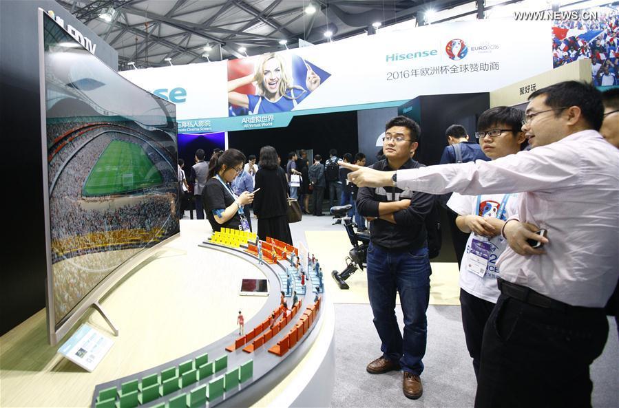  الصورة: معرض آسيا الثاني للمنتجات الالكترونية المستهلكة في شانغهاي الصينية