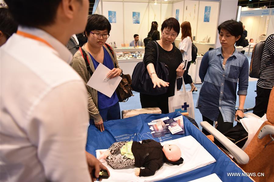 الصورة: معرض الأجهزة والمستلزمات الطبية الدولي بهونغ كونغ