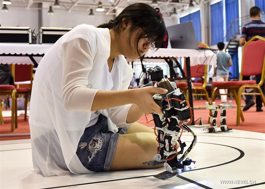 #（科技）（4）2017中国机器人大赛山东日照开赛