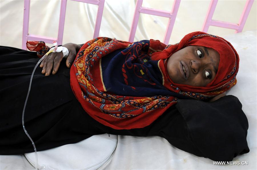 الصورة: الصحة العالمية: نحو ألفي حالة وفاة بالكوليرا ونصف مليون حالة اشتباه بالوباء في اليمن