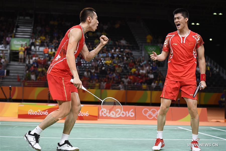 （里约奥运会）（5）羽毛球——男子双打决赛：中国队夺冠