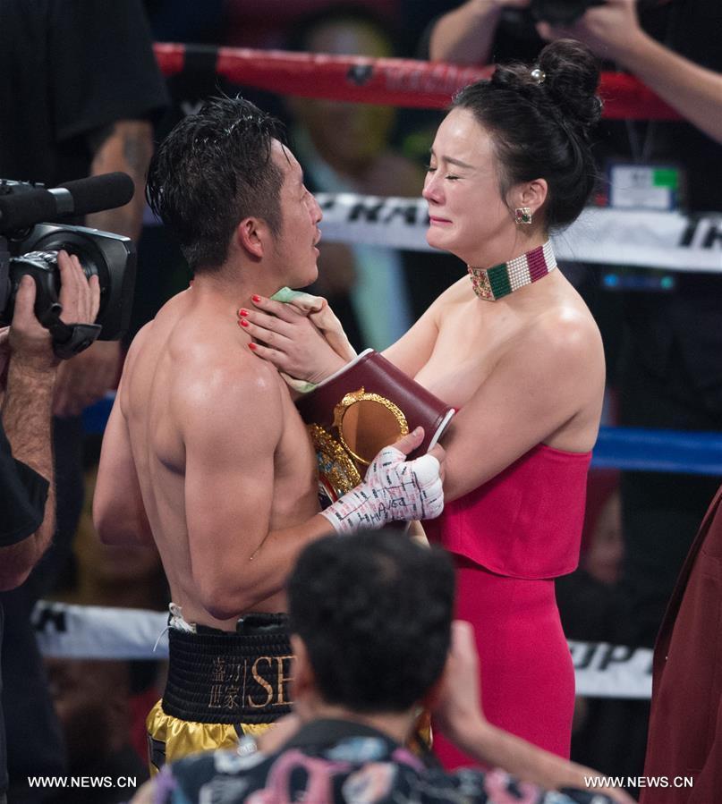 （体育）（3）拳击&mdash;&mdash;WBO：中国拳手邹市明夺得世界拳王金腰带
