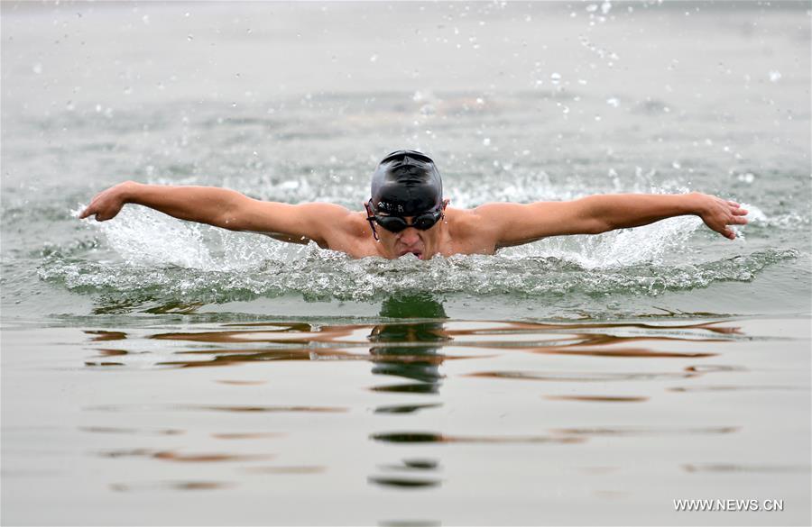 （体育）（4）全民健身——冬泳迎新年