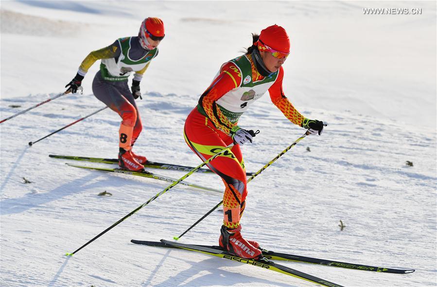 （体育）（2）越野滑雪——2017国际雪联中国巡回赛长春站开赛
