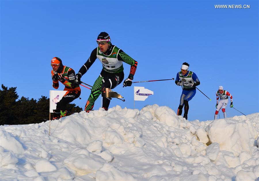 （体育）（7）越野滑雪——2017国际雪联中国巡回赛长春站开赛