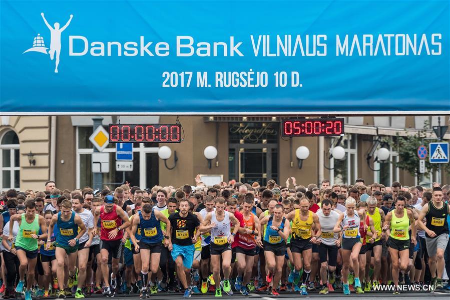 (SP)LITHUANIA-VILNIUS-VILNIUS MARATHON 2017