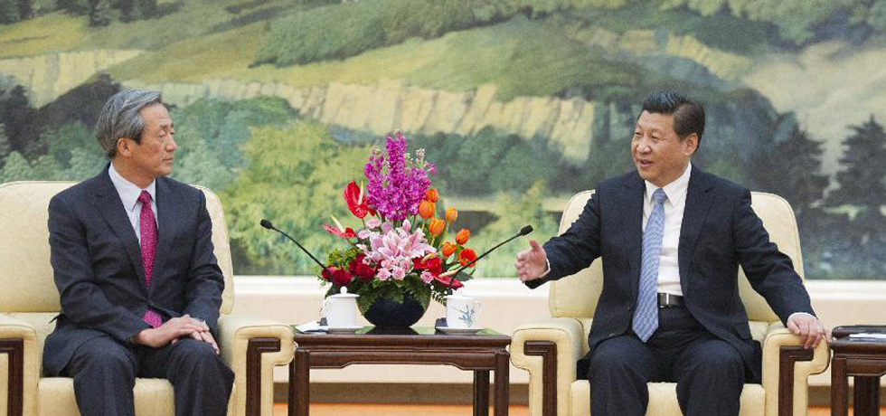 الرئيس الصينى يجتمع مع مشرعين من جمهورية كوريا