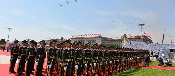 اللحظات الرائعة للعرض العسكري الصيني لذكرى يوم النصر