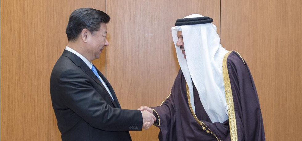 الرئيس الصيني يبحث مع أمين عام مجلس التعاون الخليجي التعاون بمجالي التجارة والطاقة