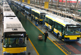نمو صافي أرباح صانع الحافلات الصيني الرائد بـ35 بالمئة