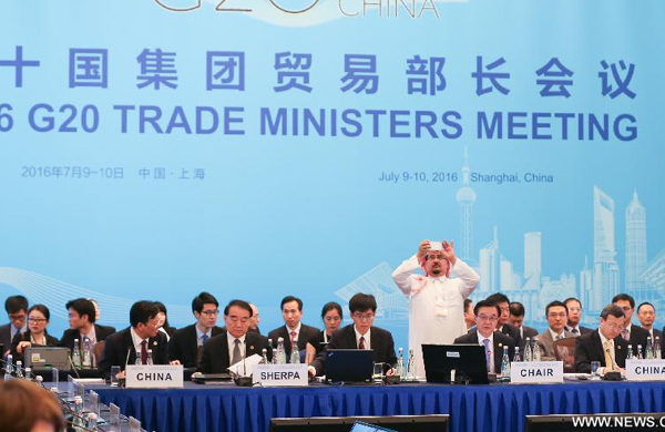 اجتماع وزراء التجارة لمجموعة العشرين قبيل قمة هانغتشو
