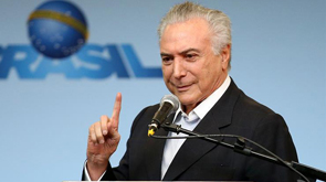 رئيس البرازيل المؤقت يفتتح خط ميترو جديد في ريو قبيل انطلاق دورة الألعاب الأولمبية