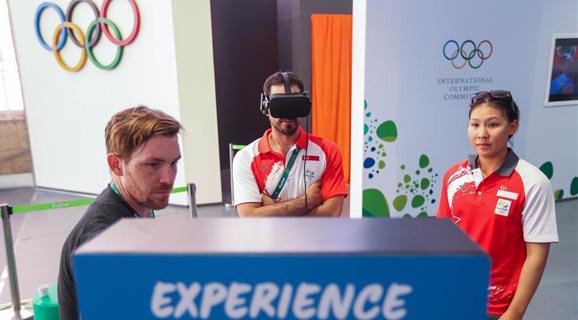 تقنية الواقع الافتراضي تدخل أولمبياد ري