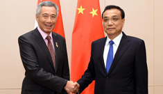 لي كه تشيانغ يتطلع لأن تلعب سنغافورة دورا فعالا في دفع علاقات بكين مع الآسيان