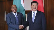 الصين وجنوب أفريقيا تتعهدان بتعميق التعاون في إطار البريكس ومنتدى التعاون الصيني الأفريقي