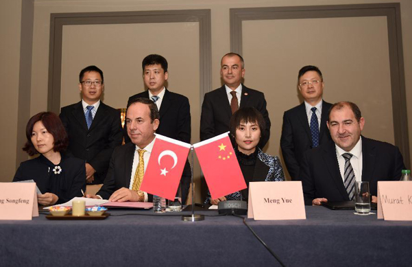 تركيا والصين توقعان 36 اتفاقا