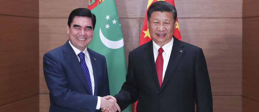 الرئيس الصيني يحث على المزيد من التعاون البراجماتي مع تركمانستان في إطار مبادرة الحزام والطريق