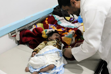إصابات الكوليرا في اليمن تقترب من 700 ألف حالة