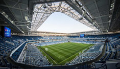 ملعب كالينينغراد في روسيا ينتظر كأس العالم 2018
