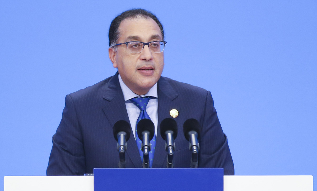 تقرير إخباري: رئيس الوزراء المصري:  مشاركة مصر تأتى ايمانا منها بالاهمية الاستراتيجية لمعرض الصين للواردات