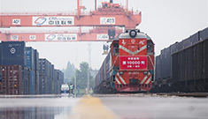 ارتفاع رحلات قطارات الشحن بين الصين وأوربا إلى 6000 رحلة العام الجاري