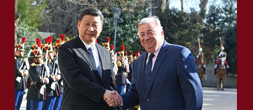 الرئيس شي يدعو إلى شراكة صينية-فرنسية سليمة وتعاون أكثر نفعا