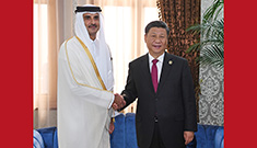 الصين وقطر تتعهدان بتعميق الثقة السياسية وتعزيز التعاون