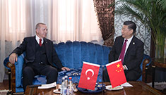 الرئيس الصيني ونظيره التركي يتعهدان بدعم التعاون الثنائي