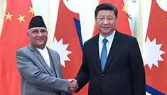شي يقول إن الصين ستعزز التعاون الذى يحقق المنفعة المتبادلة مع نيبال