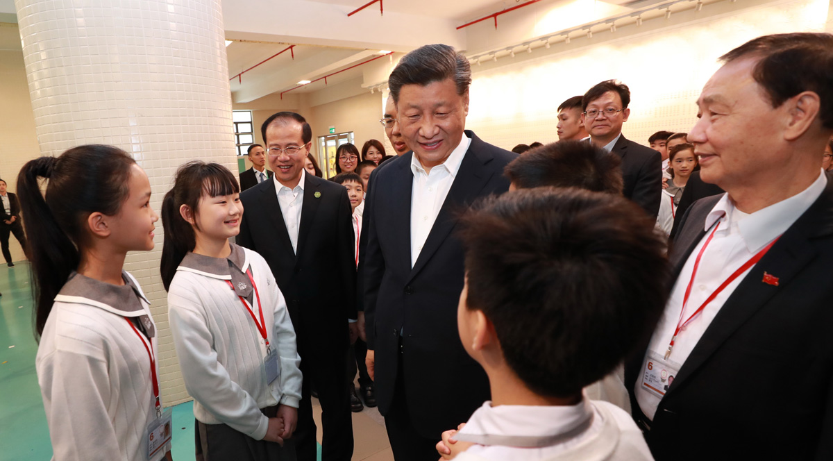 الرئيس الصيني يشيد بالتعليم بشأن الوطنية في ماكاو ويحث على تعزيز الجهود في هذا الشأن