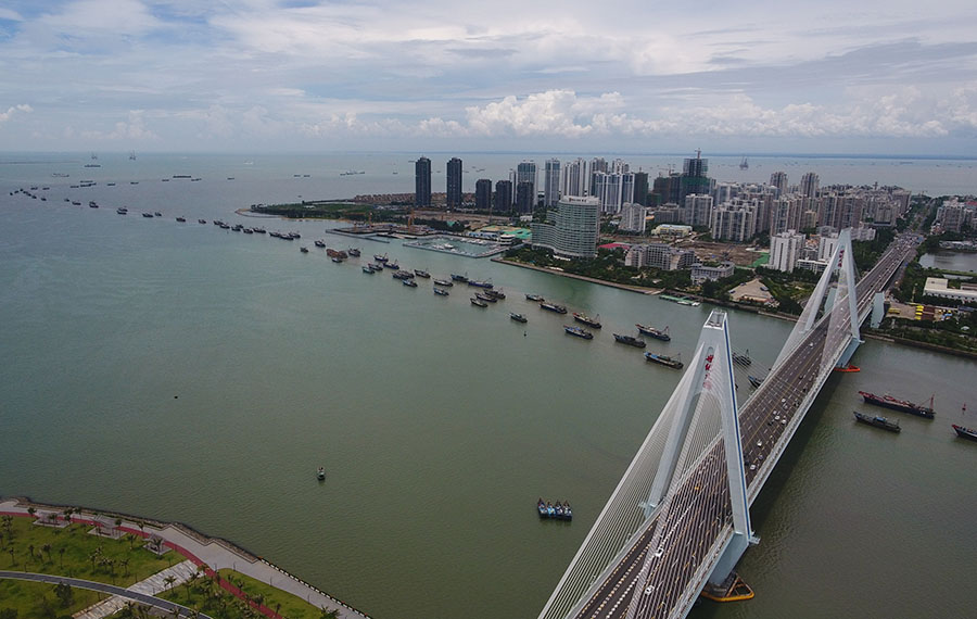إعصار هيغوس في جنوبي الصين